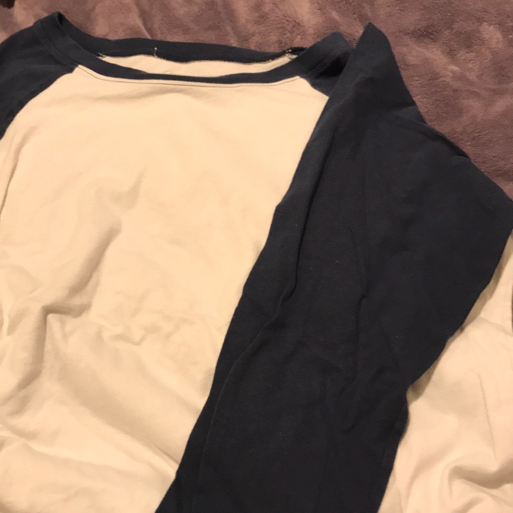 blue baseball tee - Picture 2 of 3